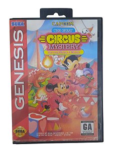 THE GREAT CIRCUS MYSTERY STARRING MICKEY & MINNIE - USADO - SEGA GENESIS