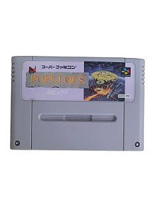 POPULOUS - USADO - SUPER FAMICOM