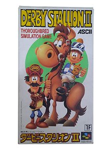DERBY STALLION II - USADO - SUPER FAMICOM
