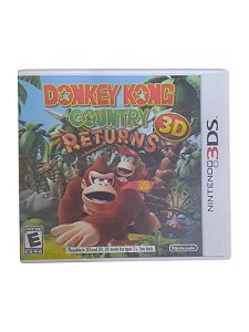 DONKEY KONG COUNTRY RETURNS 3D - USADO - NINTENDO 3DS