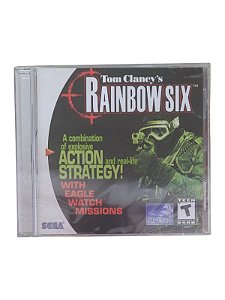 TOM CLANCY´S RAINBOW SIX - NOVO - DREAMCAST