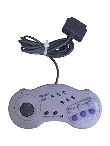 CONTROLE SUPER NINTENDO: FIGHTER PAD - USADO - ASCIIWARE