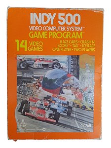 1-4 RACE CARS/ 5-8 CRASH N´SCORE/ 9-10 TAG/ 11-14 ICE RACE - USADO - ATARI