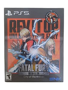 FATAL FURY CITY OF THE WOLVES - DELUXE EDITION - NOVO - PS5