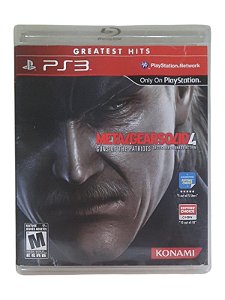 GREATEST HITS - METAL GEAR SOLID 4 - USADO - PS3