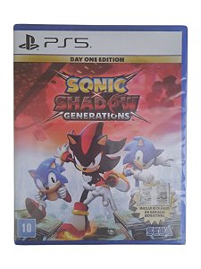 SONIC X SHADOW GENERATIONS: DAY ONE EDITION - NOVO - PS5