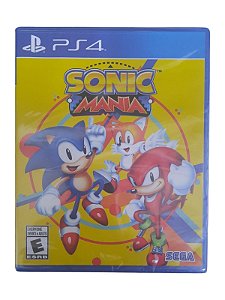 SONIC MANIA  - USADO - PS4