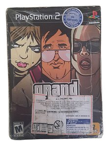 GTA - THE TRILOGY - C/ DETALHES - USADO - PS2