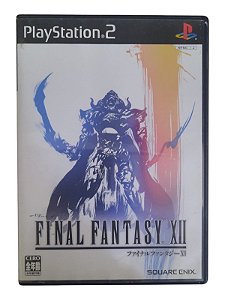 FINAL FANTASY XII - SEM MANUAL - JAPAN REGION - USADO - PS2