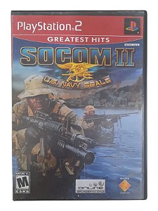 GREATEST HITS - SOCOM II: U.S. NAVY SEALS - USADO - PS2