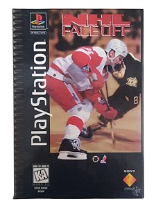 NHL FACE OFF LONGBOX - USADO - PS1