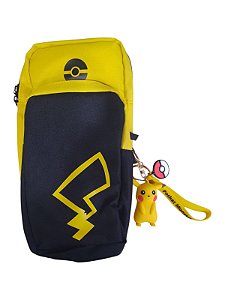 MOCHILA DE OMBRO PIKACHU - NINTENDO SWITCH