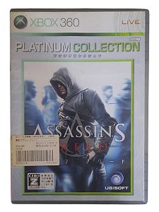 PLATINUM COLLECTION: ASSASSIN´S CREED - JAPAN REGION - USADO - XBOX 360