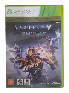 EDIÇÃO LENDÁRIA - DESTINY: THE TAKEN KING - USADO - XBOX 360