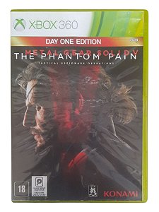 METAL GEAR SOLID V: THE PHANTOM PAIN - C/DETALHES - USADO - XBOX 360