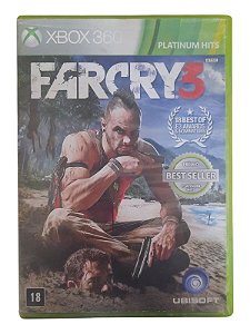 FARCRY 3 - LEGENDADO EM PT/BR - USADO - XBOX 360