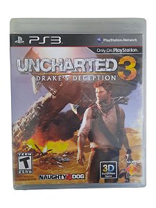 UNCHARTED 3: DRAKE DECEPTION - USADO - PS3
