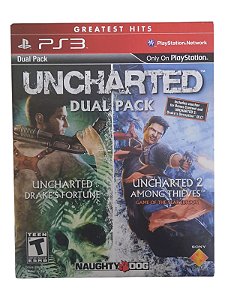 UNCHARTED DUAL PACK - USADO - PS3