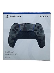 CONTROLE SONY DUALSENSE - CAMUFLADO - PS5 - USADO