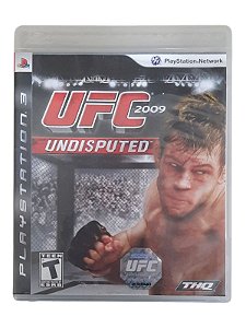 UFC 2009 UNDISPUTED - S/ MANUAL - USADO - PS3