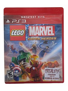 GREATEST HITS - LEGO MARVEL SUPER HEROES - USADO - PS3