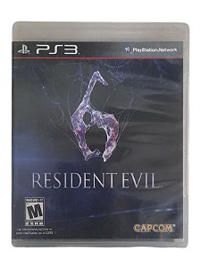 RESIDENT EVIL 6 - REGIÃO ES - USADO - PS3