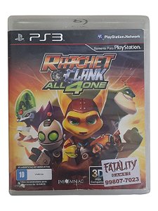 RATCHET & CLANK: ALL 4 ONE - USADO - PS3