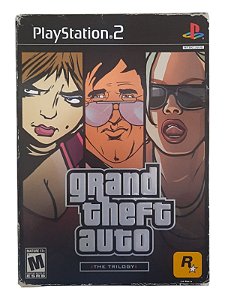 GTA - THE TRILOGY - USADO - PS2
