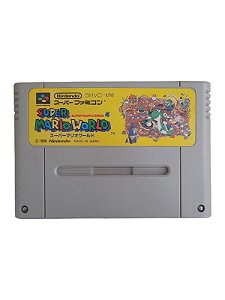 SUPER MARIO WORLD - JAPAN REGION - USADO - SUPER FAMICOM