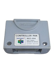 MEMORY CARD: CONTROLLER PAK - NINTENDO 64