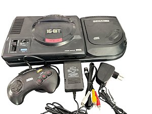 SEGA MEGADRIVE + SEGA CD - USADO