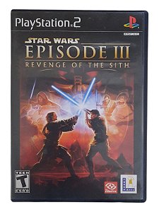 STAR WARS EPISODE III REVENGE OF THE SITH - USADO - PS2