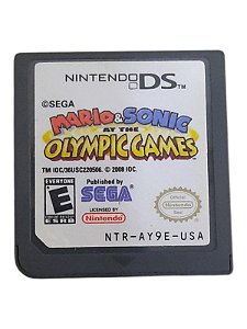 MARIO & SONIC AT THE OLYMPIC GAMES - USADO - NINTENDO DS