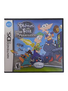PHINEAS AND FERB ACROSS THE 2ND DIMENSION - USADO - NINTENDO DS