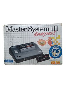 CONSOLE MASTER SYSTEM III COMPACT - USADO