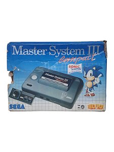 CONSOLE - MASTER SYSTEM III - USADO