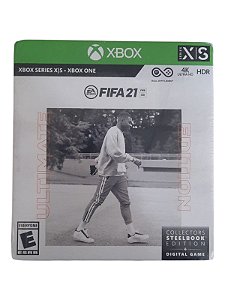 STEELBOOK EA SPORTS FIFA 21 ULTIMATE EDITION - NOVO - XBOX SERIES X/ S