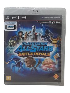 PLAYSTATION ALL-STARS BATTLE ROYALE - NOVO - PS3