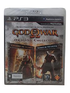 GOD OF WAR ORIGINS COLLECTION - NOVO - PS3