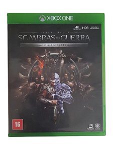 SOMBRAS DA GUERRA EDIÇÃO PRATA - USADO - XBOX ONE