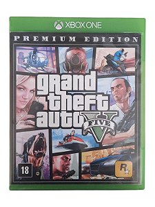 GTA V - C/ DETALHES - USADO - XBOX ONE