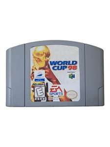 WORLD CUP 98 - ART RELABEL - USADO - NINTENDO 64