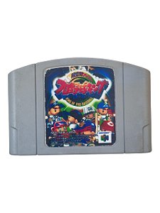 CHOKUKAN NINHT: PRO YAKYU KING - JP REGION - ART RELABEL - USADO - NINTENDO 64