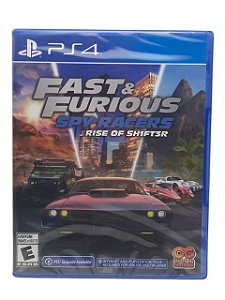 FAST & FURIOUS SPY RACERS RISE OF SH1FT3R - NOVO - PS4