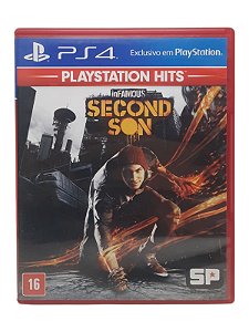 PLAYSTATION HITS - INFAMOUS SECOND SON - USADO - PS4