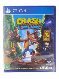 CRASH BANDICOOT N. SANE TRILOGY - NOVO - PS4
