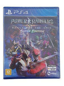 POWER RANGERS BATTLE FOR THE GRID SUPER EDITION - NOVO - PS4
