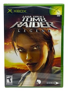 LARA CROFT TOMB RAIDER: LEGEND - NOVO - XBOX CLASSICO