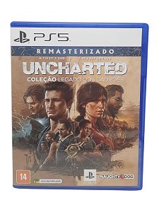 REMASTERIZADO - UNCHARTED: COLEÇÃO LEGADO DOS LADRÕES - USADO - PS5
