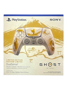 CONTROLE DUALSENSE LIMITED EDITION GHOST OF YOTEI OURO - NOVO - PS5